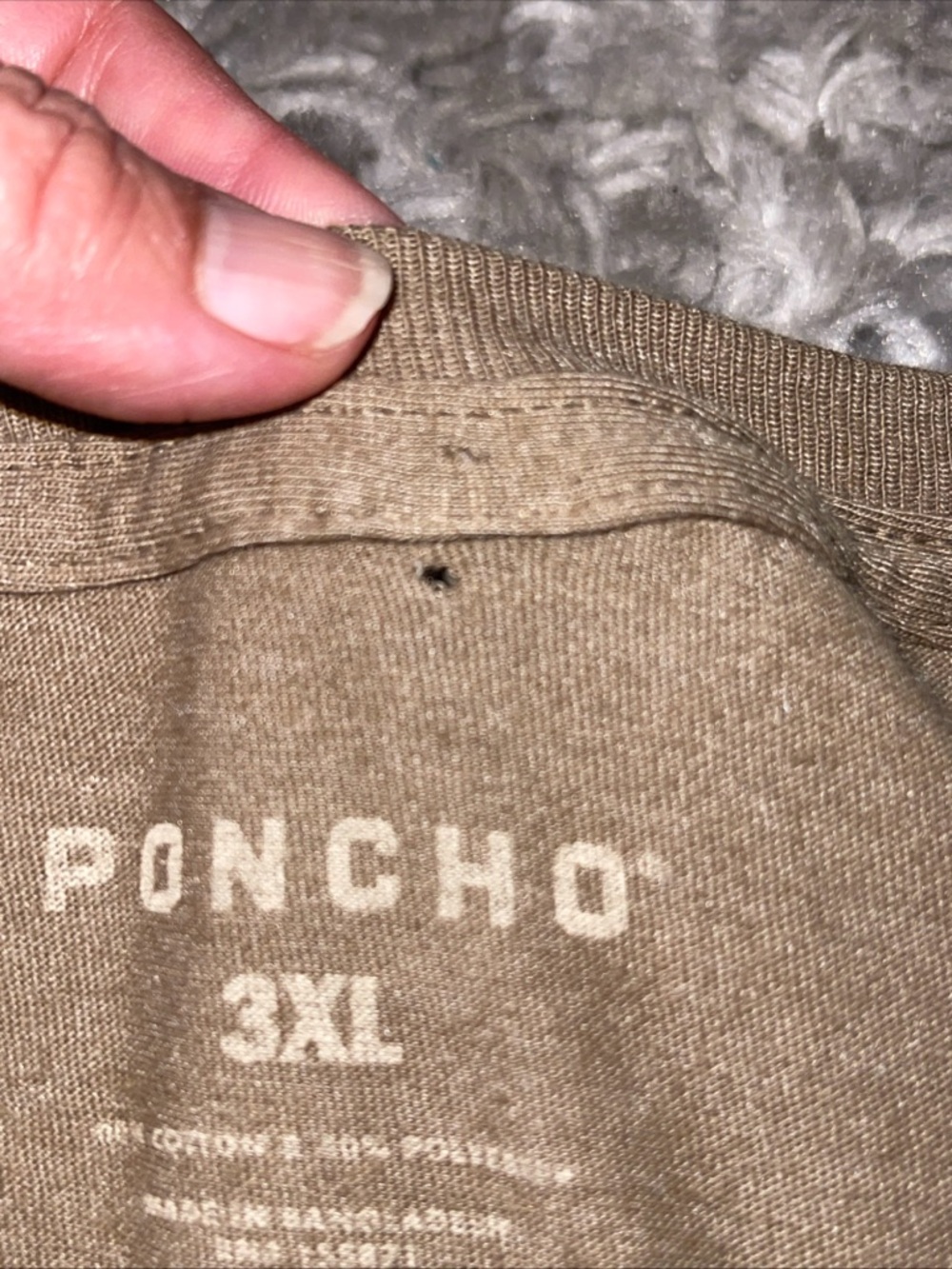 Poncho Outdoors T-Shirt - Men’s - 3XL - Brown - Picture 6 of 10